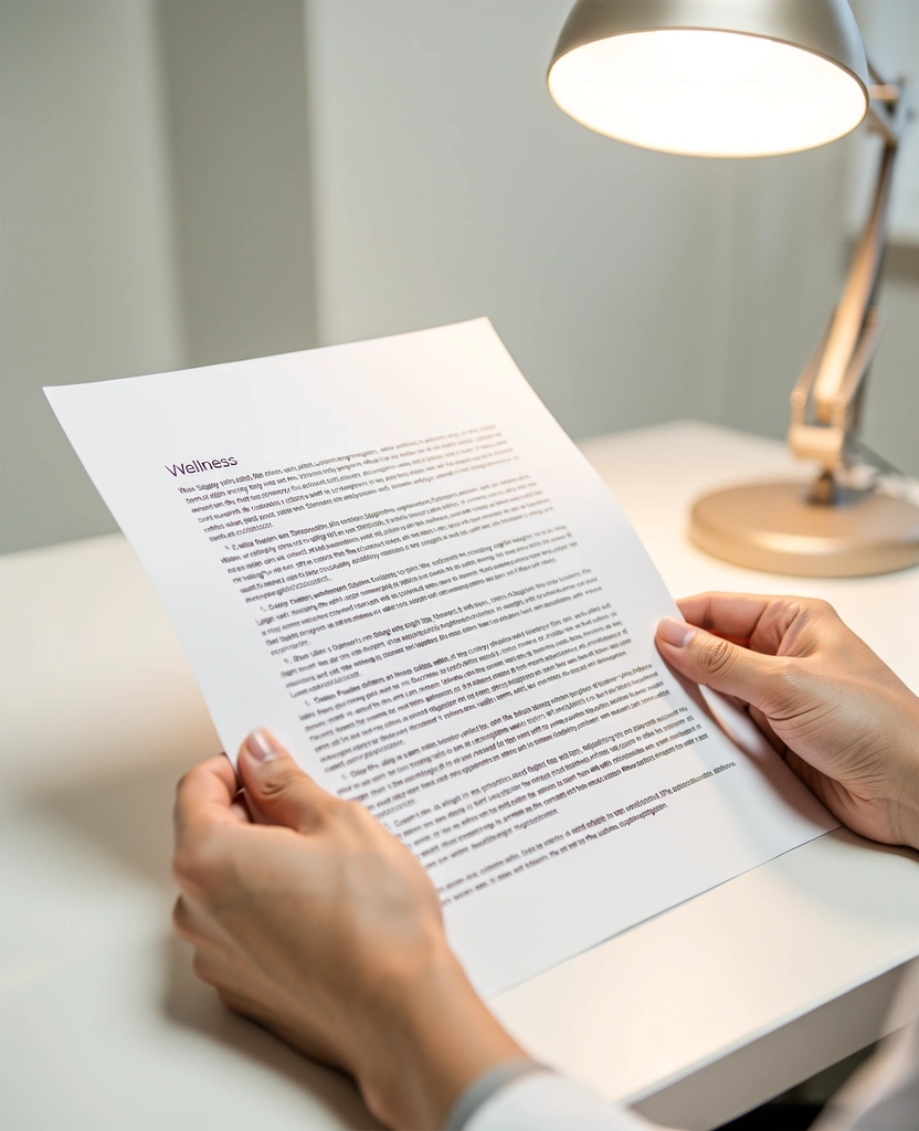 Processus de vérification PerteHealth